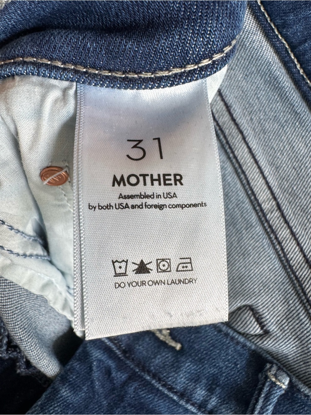 MOTHER Women's Petites The Lil' Weekender Jean - Picture 6 of 10